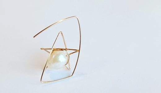 星のピアス✧パールで彩るstar bright jewelry